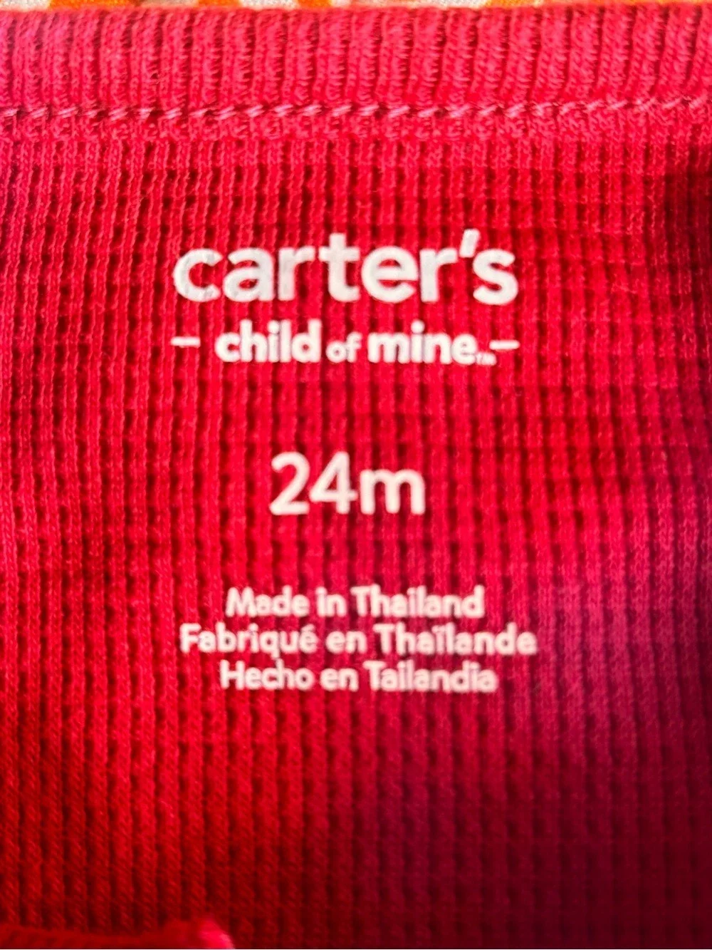 Carter’s Red Pink Heart Jumpsuit 24M